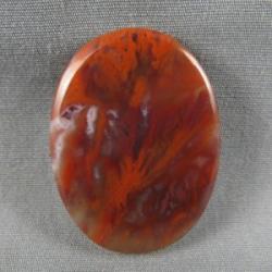 Flame Agate Cabochon