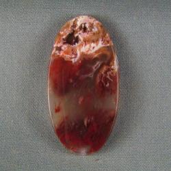 Flame Agate Cabochon
