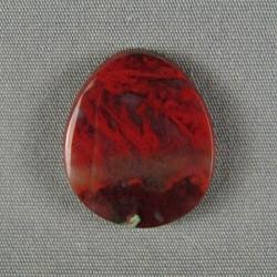 Flame Agate Cabochon