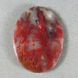 Flame Agate Cabochon
