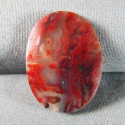 Flame Agate Cabochon