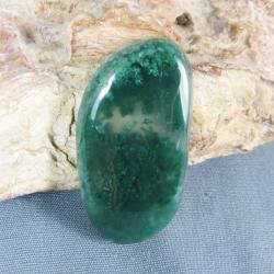 Green Moss Agate Cabochon