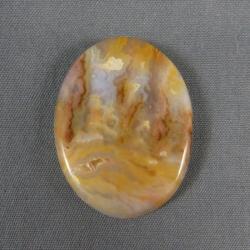 Graveyard Point Plume Agate Cabochon