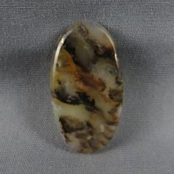 Graveyard Point Plume Agate Cabochon
