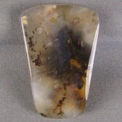 Graveyard Point Plume Agate Cabochon