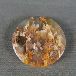 Graveyard Point Plume Agate Cabochon