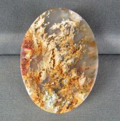 Graveyard Point Plume Agate Cabochon