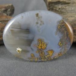 Priday Plume Agate Cabochon