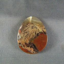 Priday Plume Agate Cabochon