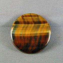Variegated Tiger Eye ROUND Cabochon