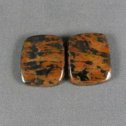 Tiger Tail Jasper Cabochon PAIR